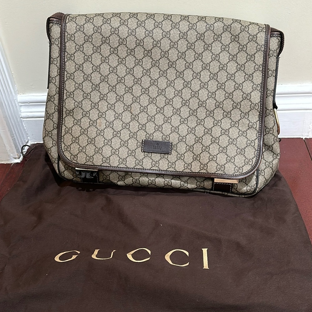 100% Authentic Gucci Diaper Bag